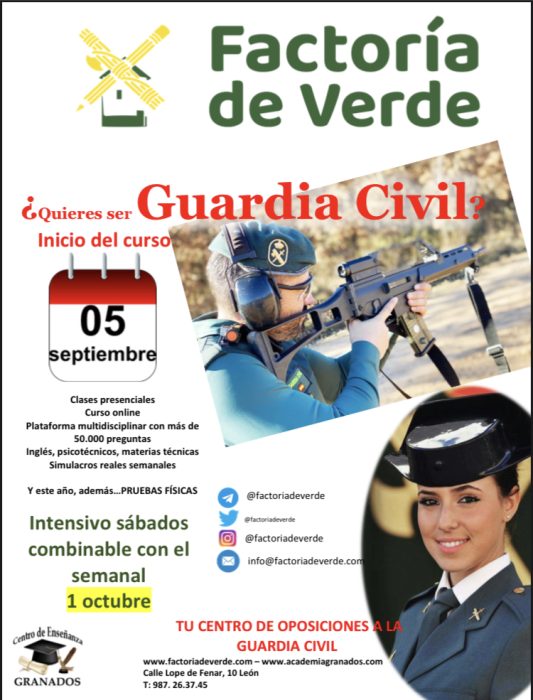 Guardia Civil Factoría de Verde
