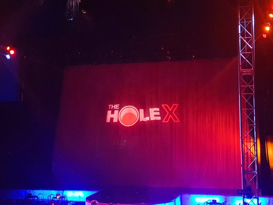 Imágenes en exclusivo del espectáculo de The Hole X 3
