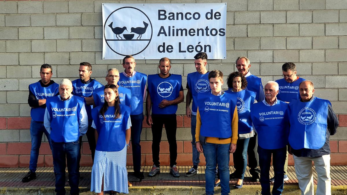 La Asociación Banco de Alimentos de León recibe a Su Majestad la Reina Doña Sofía 5