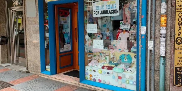 Cierre de esta tienda en el centro de León