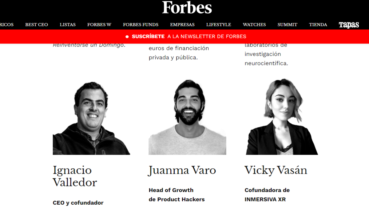 La leonesa que está en la lista Forbes 1