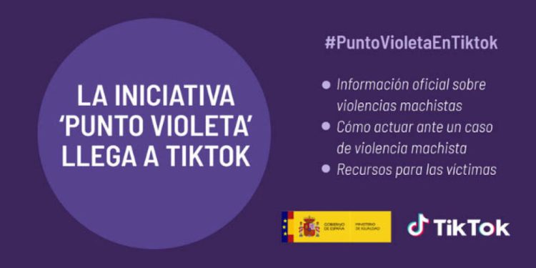 Ministerio de Igualdad crea punto violeta en Tiktok
