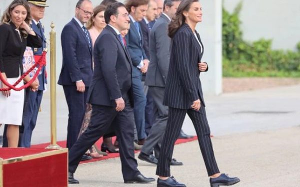 La reina Letizia sorprende con su nuevo calzado