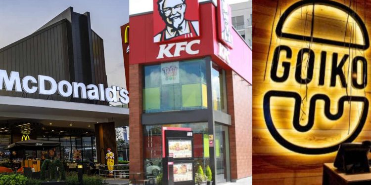 Sube el sueldo en McDonald's, KFC o Goiko
