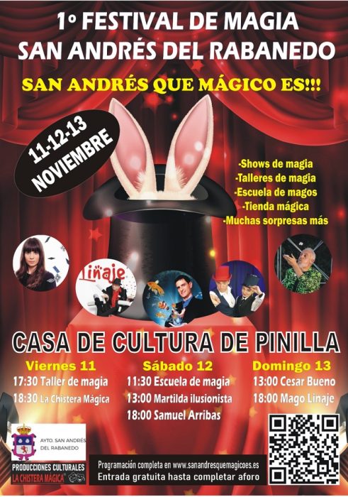 San Andrés se llenará de magia del 11 al 13 de noviembre 1