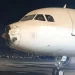 El avión destrozado aterrizó de emergencia