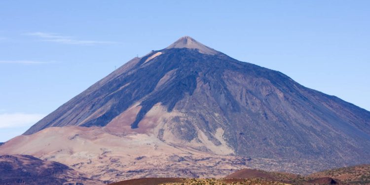 erupción en el Teide
