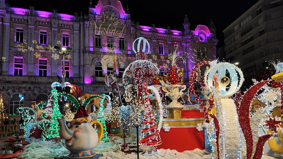 La ilusión en la increíble Navidad Disney de esta ciudad de España 1