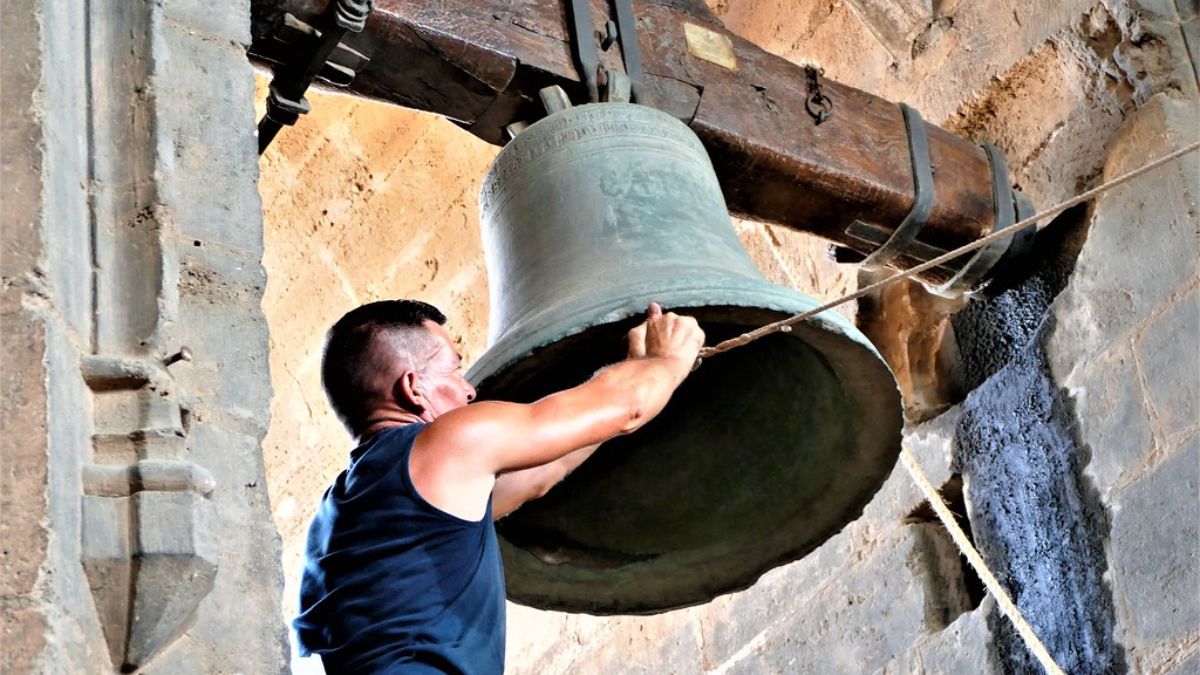 El clásico toque manual de campanas se convierte en Patrimonio 1