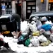 Inicio de la huelga de basuras en León