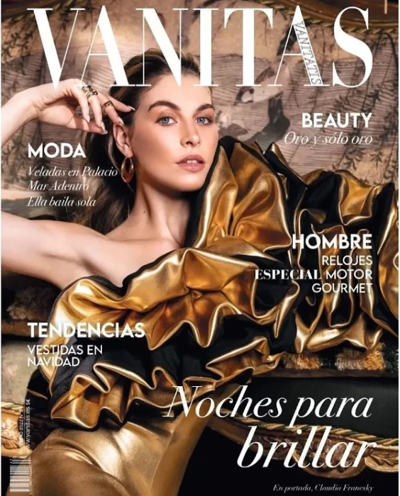 La influencer de León que sale en la portada de la revista Vanitas 1