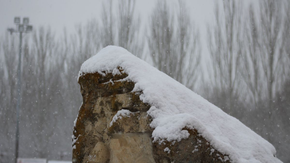 Las mejores fotografías de la primera nevada del año en León 1