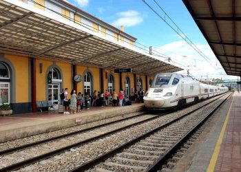 Estación de tren en Astorga