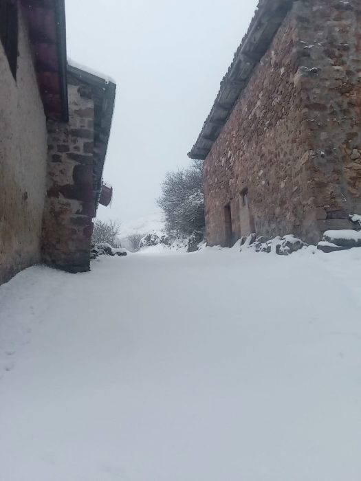 La gran nevada que ha dejado incomunicado Ferreras del Puerto 5
