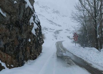 Llegan las primeras nevadas a la provincia de León 1