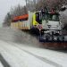 Nieve en la carretera