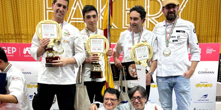 El panadero leonés campeón del mundo con España