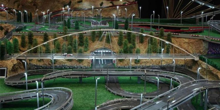 Circuito de Scalextric más grande del mundo