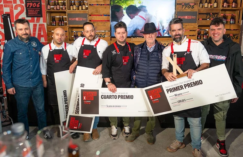 El chef de León es el ganador del Norte del Desafío de Estrella Galicia 1
