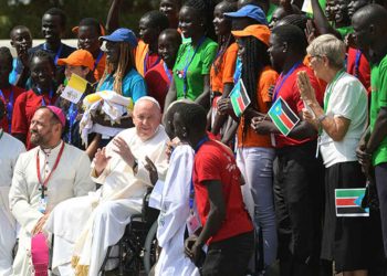 Limosna al Papa en Sudán