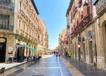 Calle de la ciudad de León