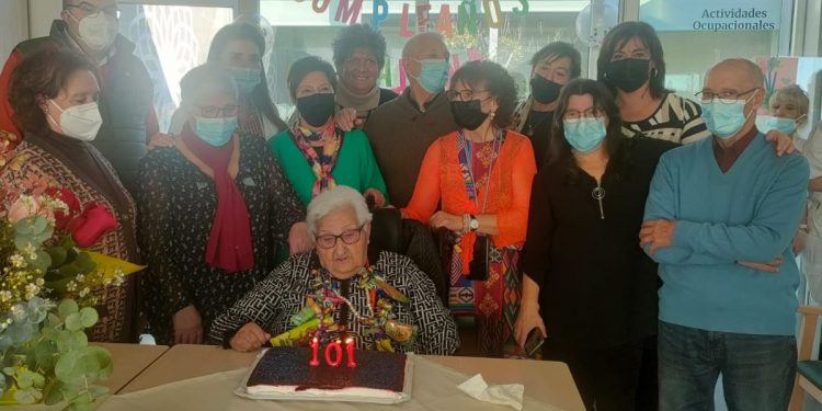 Esta vecina de Sariegos cumple 101 años
