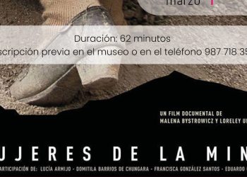 Cartel del documental por el Día de la Mujer