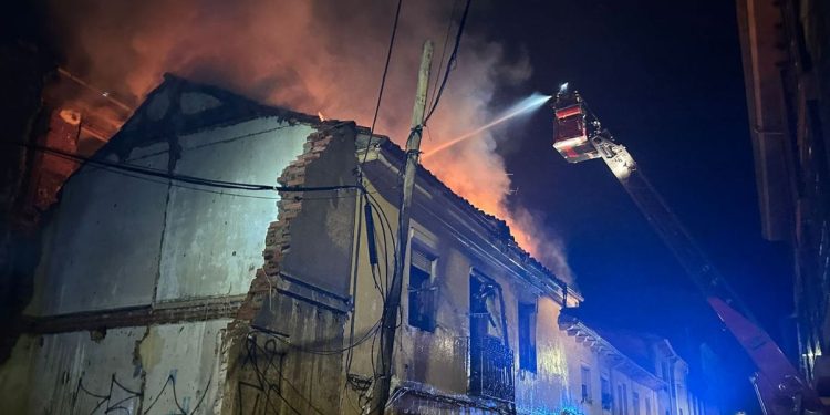 incendio en una vivienda