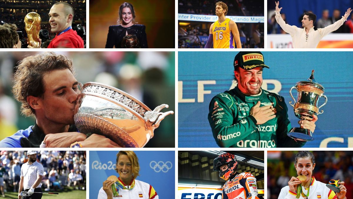 Los 10 mejores deportistas españoles del siglo XXI 1