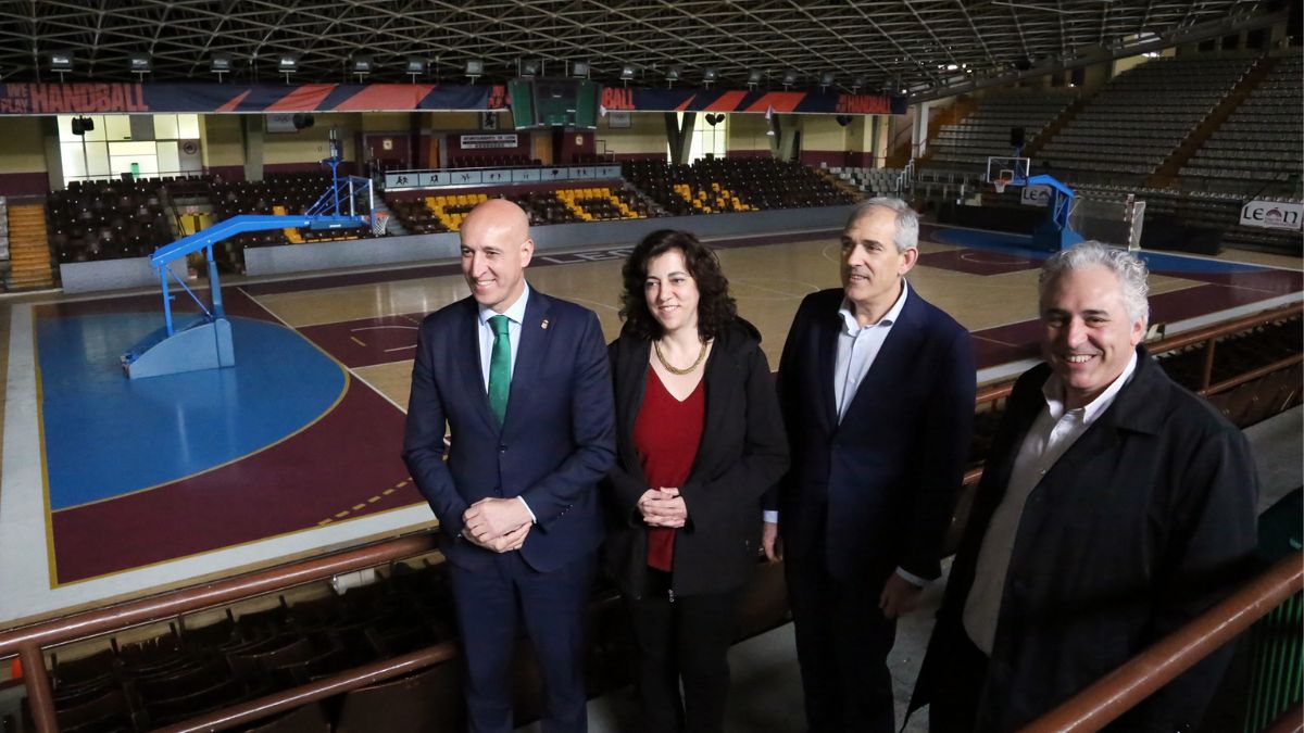 La fecha exacta en la que finalizará la reforma del Palacio de los Deportes de León 1