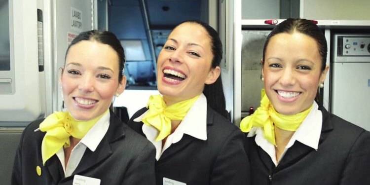 Azafatas de Vueling