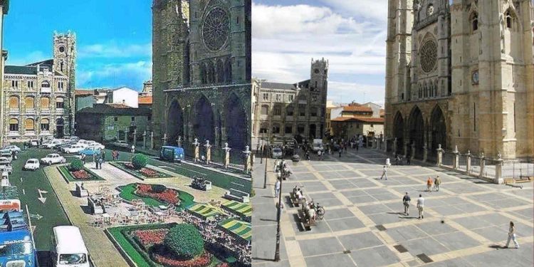 El gran cambio de la Plaza de la Catedral de León