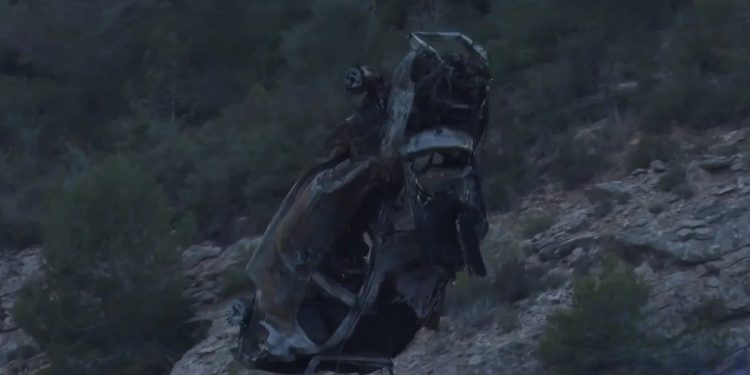 3 menores calcinados en un bestial accidente