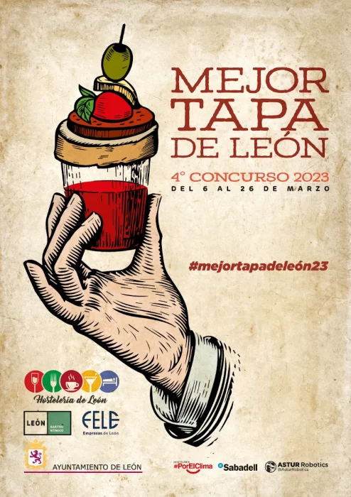 Fechas y bares de 'La mejor tapa de León 2023' 1