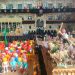 Escaparate de Semana Santa con Playmobil en León