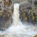 La fuerza del agua en esta impresionante cascada leonesa