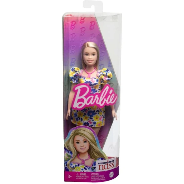 Caja de Barbie con síndrome de Down