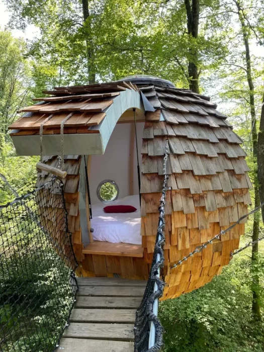 Casa en el árbol en Airbnb