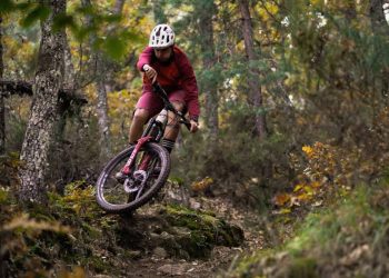 Parque de bicicleta de montaña en León