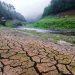 Río seco sin agua en León