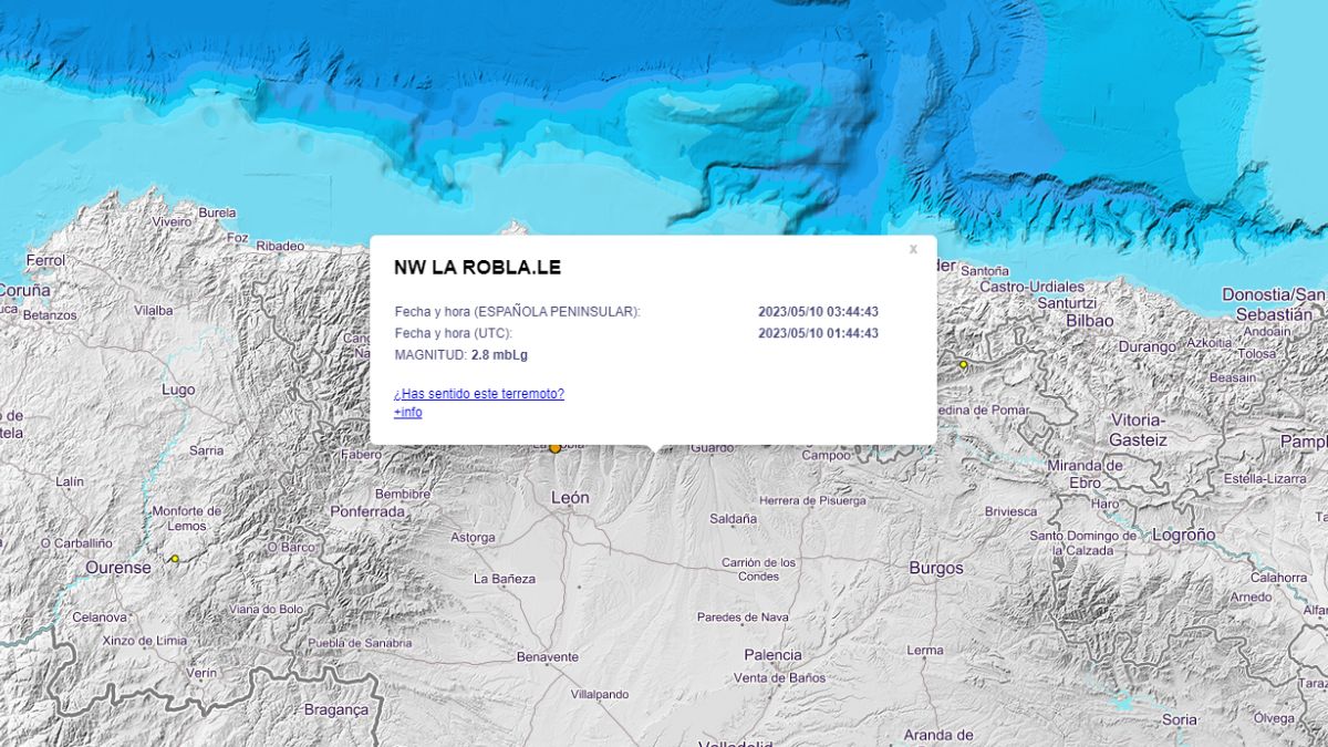 Preocupante aumento de terremotos en León 1