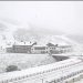 La estación de San Isidro se cubre de nieve en pleno mes de mayo 2