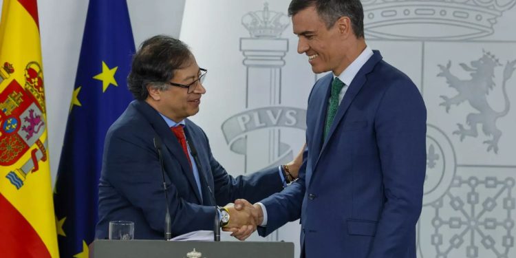 El presidente de Colombia Petro visitó España hace unos días