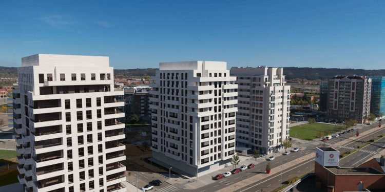 Barrio de La Palomera en León