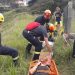 Un ciclista cayó por un acantilado