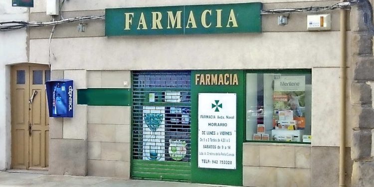 Farmacia de pueblo en León