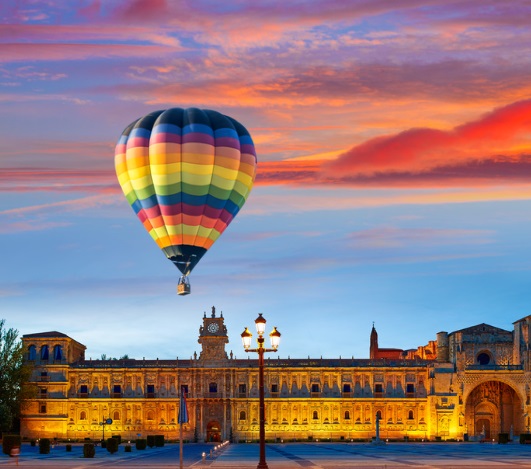 10 aventuras León Globo aerostático