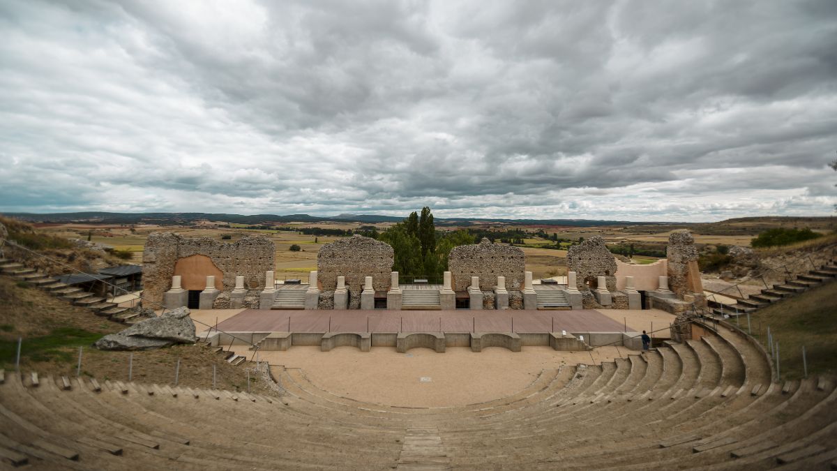 Impresionante teatro romano escondido de Castilla y León 1