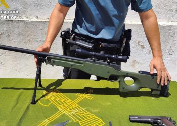 Hombre con problemas mentales amenazaba con un rifle