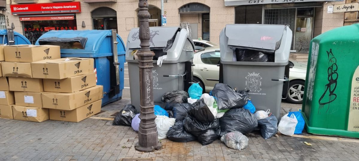 Posiblemente esta es la calle más sucia de León 2